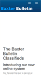 Mobile Screenshot of classifieds.baxterbulletin.com